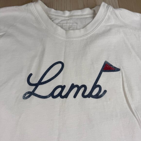 Lot Of 2 Lamb Crafted Mens White Soft Touch Comfortable Y2K Casualwear T-Shirt - Picture 7 of 13